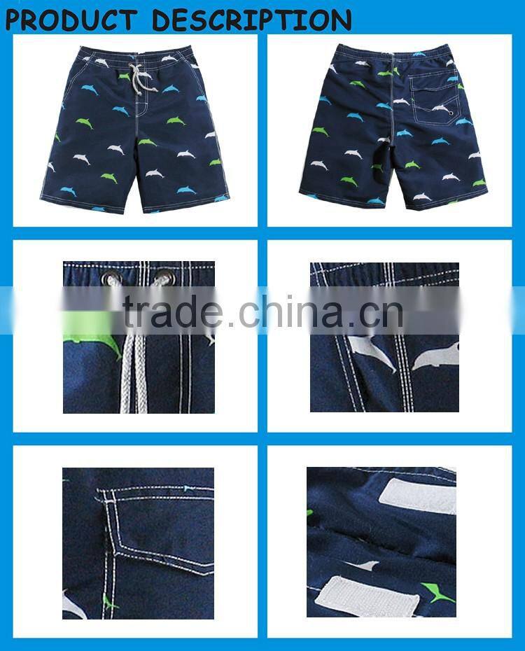 New Fashion Polyester Design Summer Men Beach Shorts Private Label Board Shorts Manufacturer Board Shorts