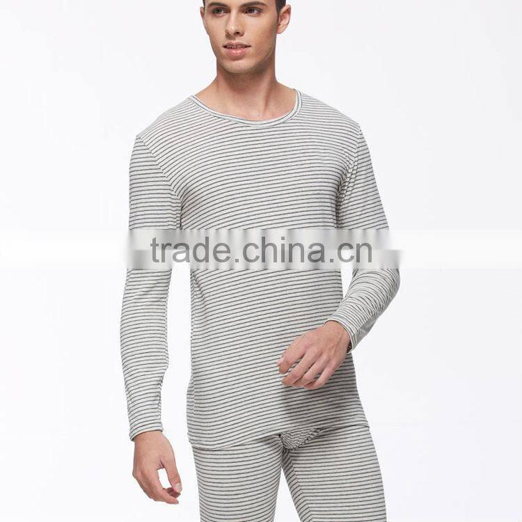 Customized Solid Long Johns Underwear Mens Thick Thermal Underwear