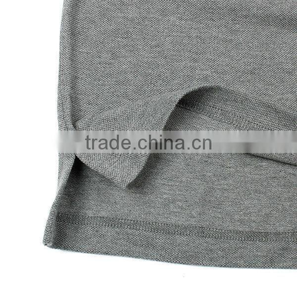 breathable and comfortable short sleeve cotton pique polo shirts made of 100% cotton