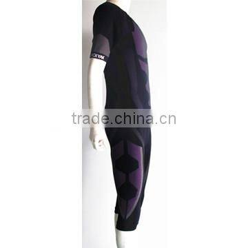 seamless men sports track suit