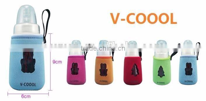baby bottle cover/baby bottle holder/neoprene milk bottle holder