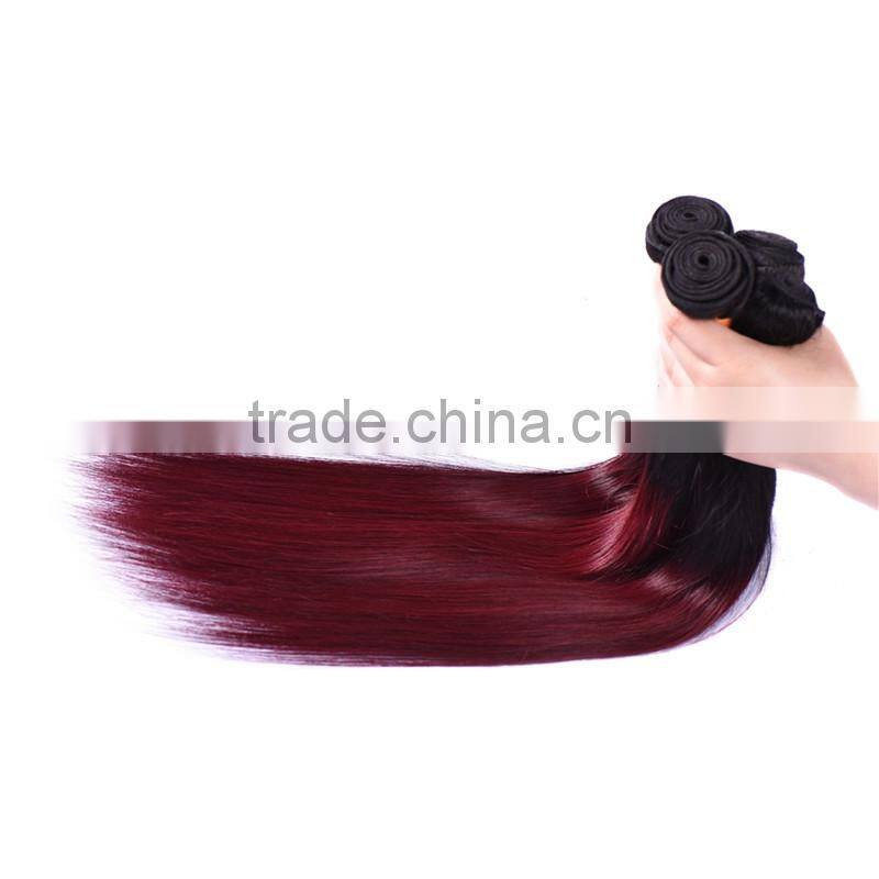 100gram Straight Ombre Hair Extensions Peruvian Human Hair
