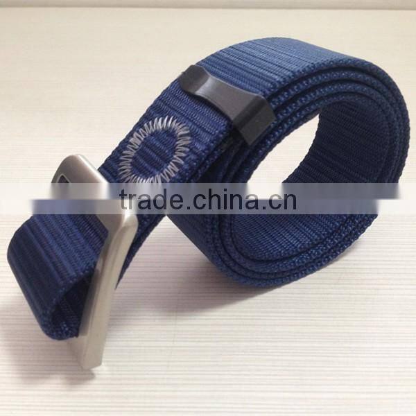 custom men's polyester belt