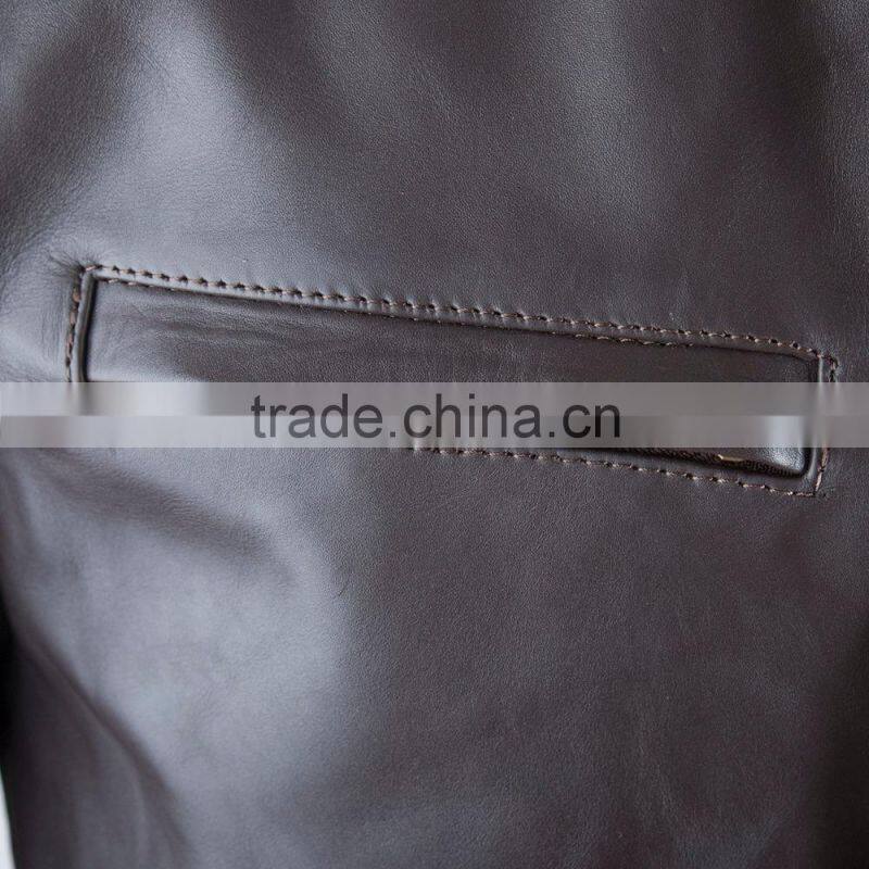 Black Cow Hide soft leather Jacket Available in all sizes