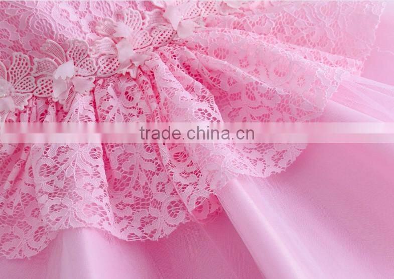 2017 Cotton inside dress flower dress wedding dress lace dress