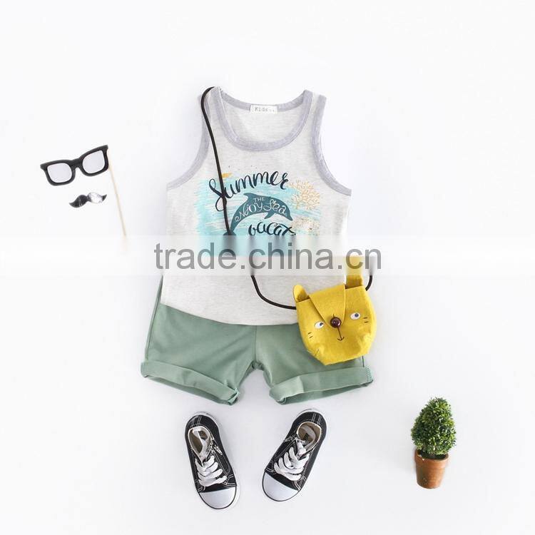 Dolphin T-shirt Sports Leisure Pant Coat New Style Suits Design for Sale