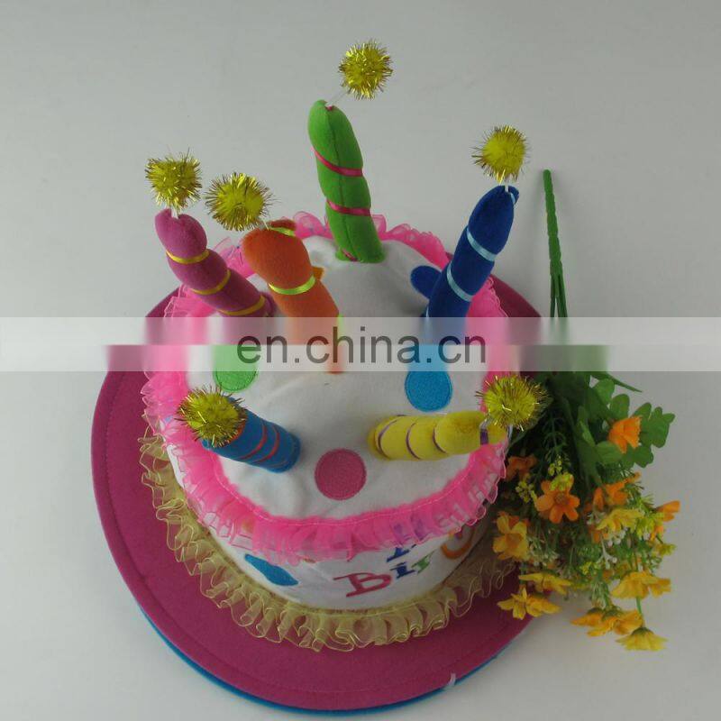 Funny Birthday Cake Party Hat