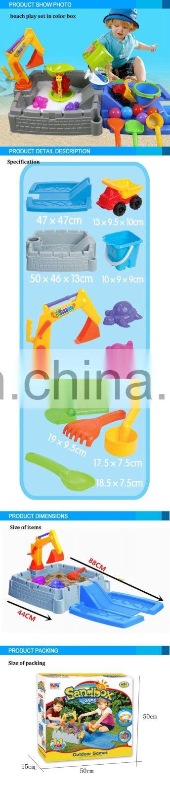 Meijin Hot Series sand and water boat table Beach Play Set toy for sale