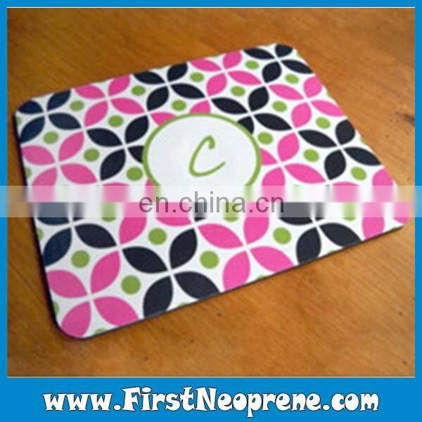 Plain Black Color Humanized Design Mouse Pad Wrist release