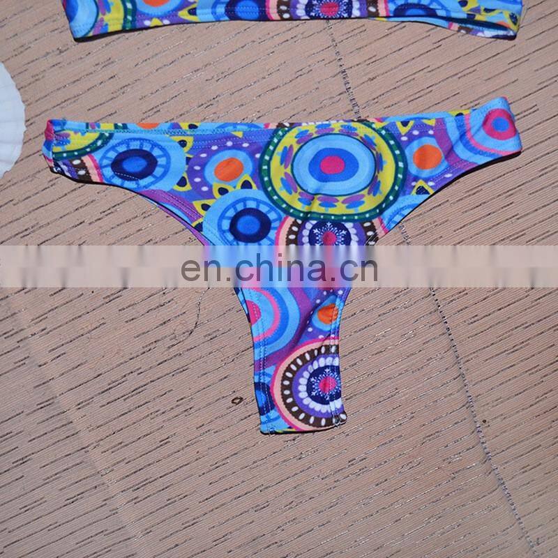 2016 hot sale women sexy swimwear good quality custom made bikini