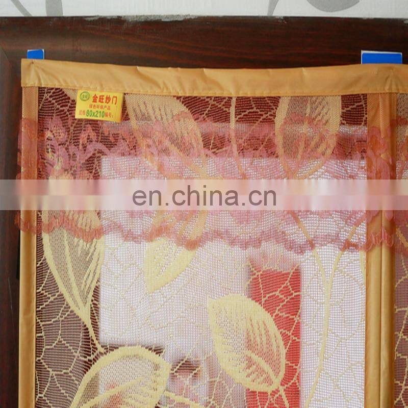 Country of origin China with Jacquard Folding magnic Screen door