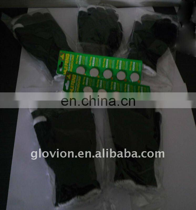 hot sale LED flashing light gloves electrical hot gloves fluorescent gloves