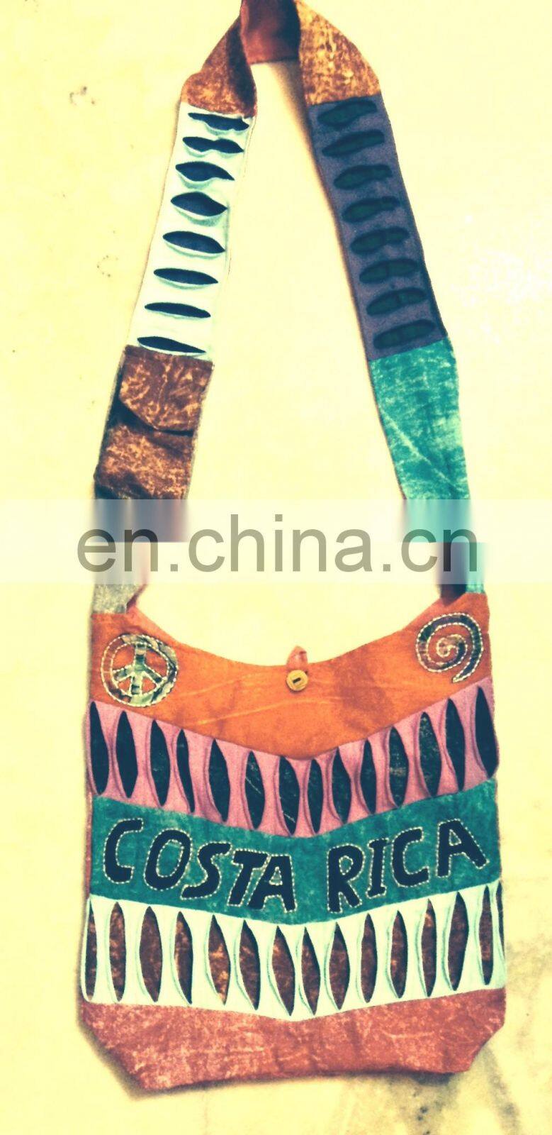 Hippie Shoulder Ethnic Canvas shoulder women Bags