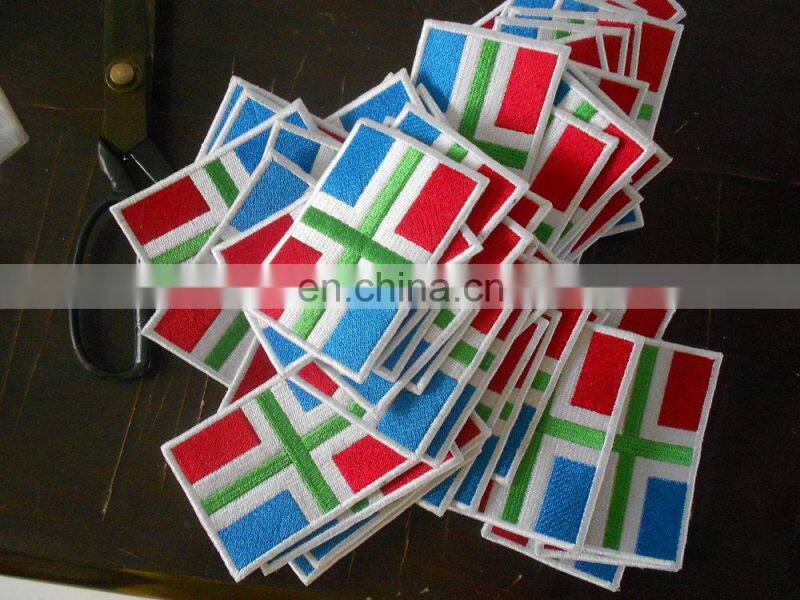 Custom design dadge patch maine game warden badge patch