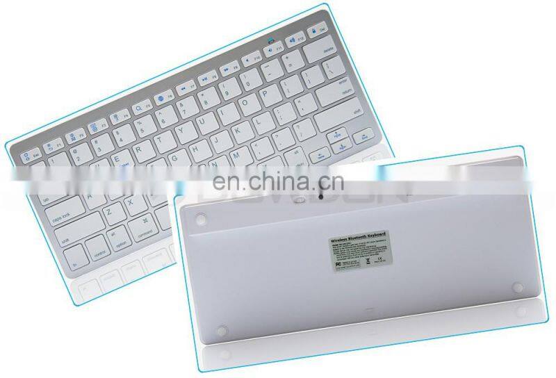 Universal ultra thin wireless external bluetooth keyboard for windows for ios for android for laptop tablet pc