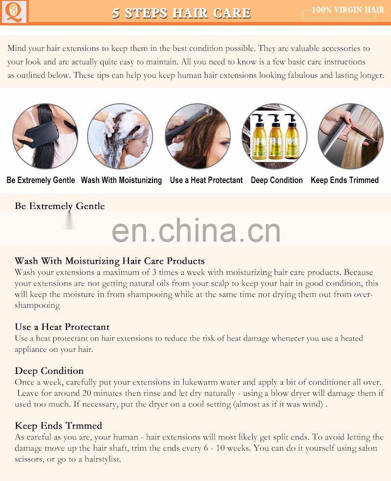 Wholesale Hair Afro Clip In Hair Extensions Silky Straight Wave Free Sample