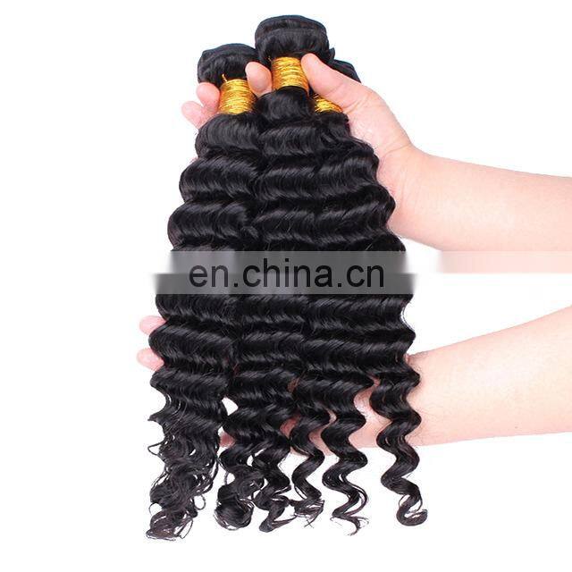 Deep wave human hair wholesale virgin indian hair