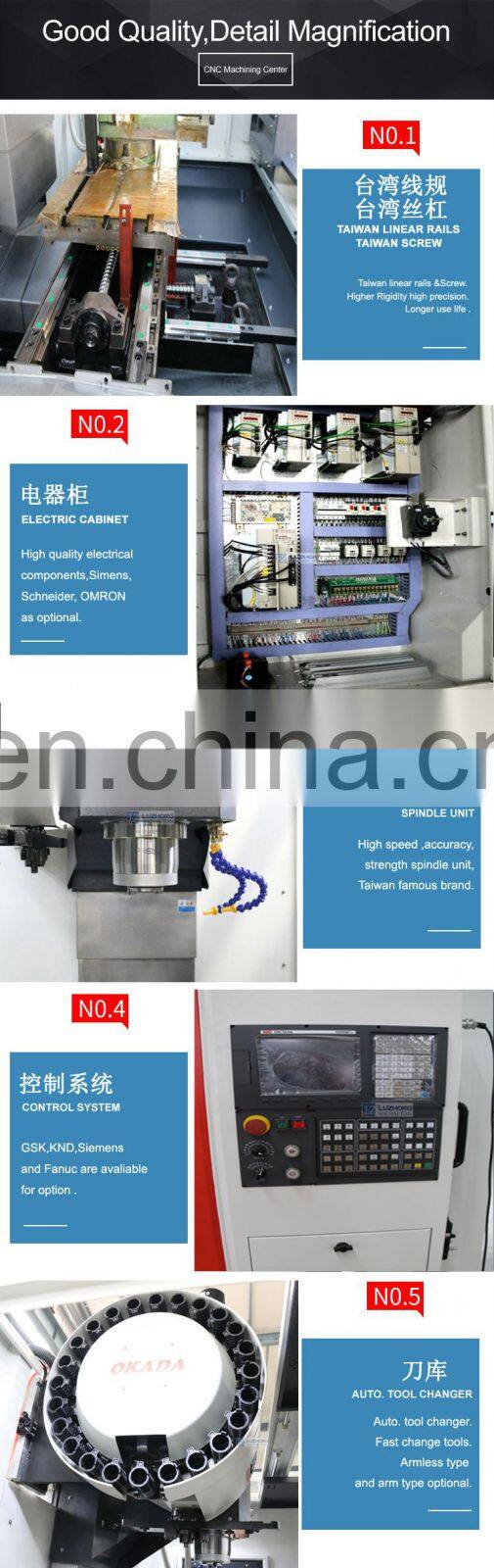 Precision CNC Milling Machine XH7145 CNC Vertical Machining Center Price