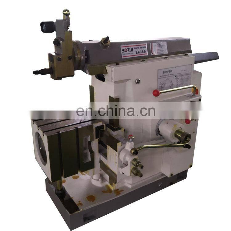 B635A small High rigidity horizontal shaper machine