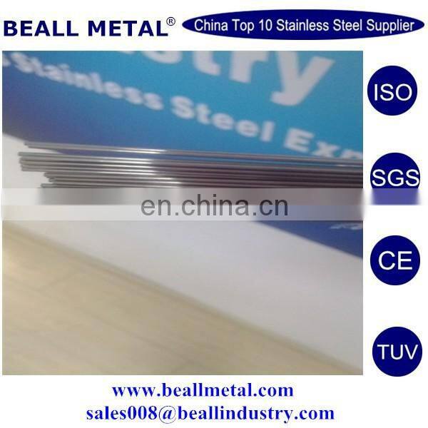 PTR stainless steel TP304L/2B of 3 "(76.2 mm) x 1" (25.4 mm) x 3.15 meters