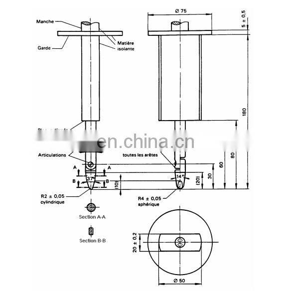 IEC61032 test finger probe B
