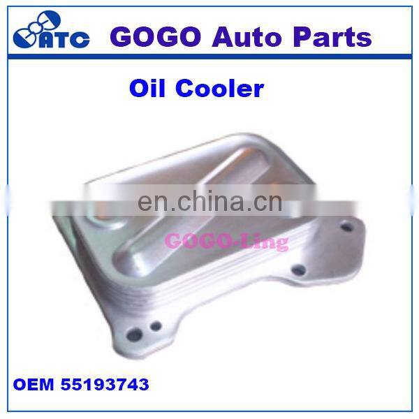 GOGO oil cooler FOR Opel Corsa OEM 55193743 5650358, 0650034, 5650366, 0650035, 0650241, 5650355