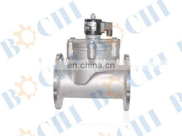 Stainless Steel Flanged Normal Open Type Solenoid Valve