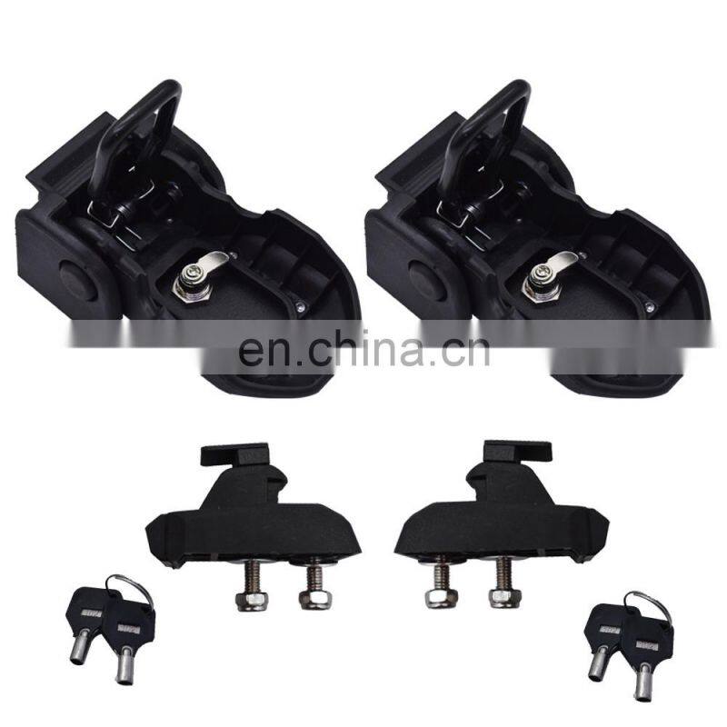 Universal Alloy Locking Hood Latch Catch Pins Lock For Jeep Wrangler JL JT 2018+