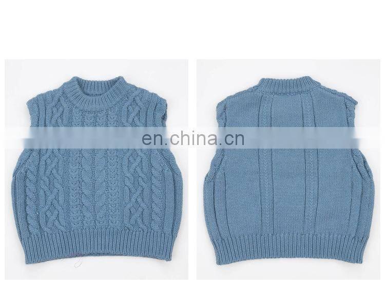 Children's sweater boy spring and autumn sweater baby han version of boys foreign style fashion vest kids clothes