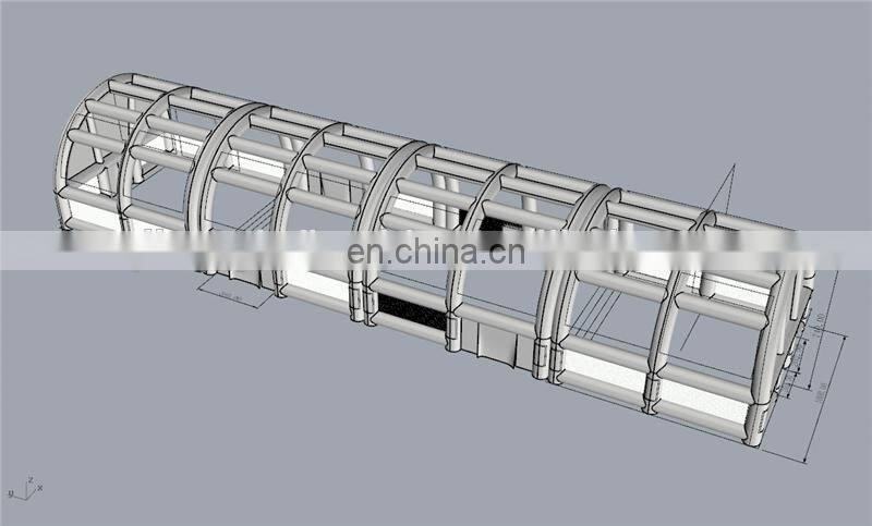 Commercial portable air pop up inflatable construction exhibition dome for beer festival or other parties and events