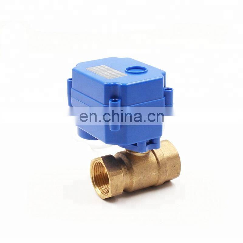 DN15 1/2 inch 1/2'' water flow control ball valve electronic shut off valve washing machine ball valve