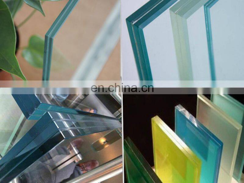 6.38mm/8.38mm/10.38mm/12.38mm Safety Clear Tempered Laminated Glass