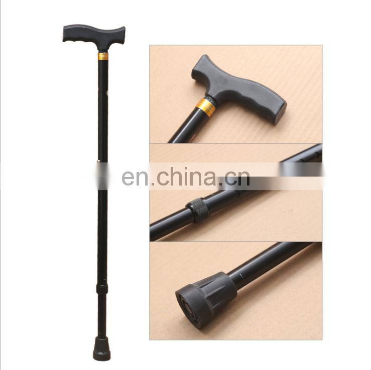 Thickened aluminum crutches for the elderly outdoor climbing cane skid adjustable length portable crutches