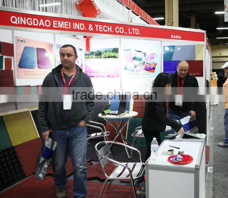 heavy-duty gym rubber flooring/used gymnastic mats