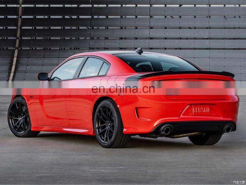 Car other exterior accessories ABS material carbon fiber rear wing spoiler for Dodge Charger SRT 2015-2019