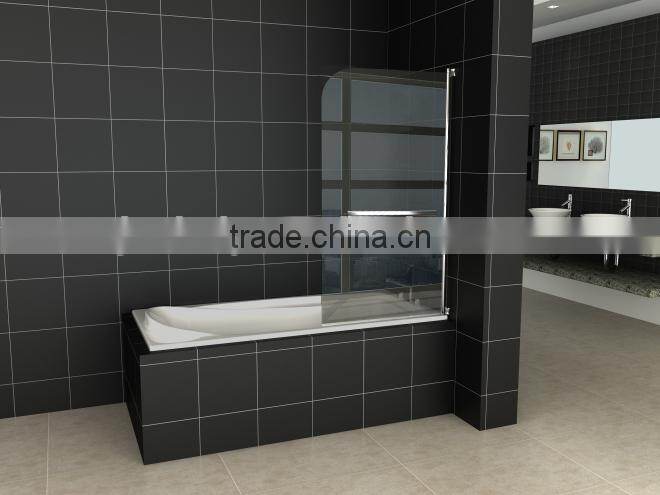 2014 Newest Simple Hinge Bathtub Shower Screen BL-061