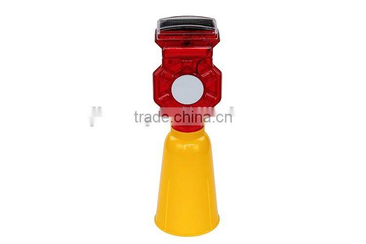 1 year warrentee long visibility distance solar traffic warning light