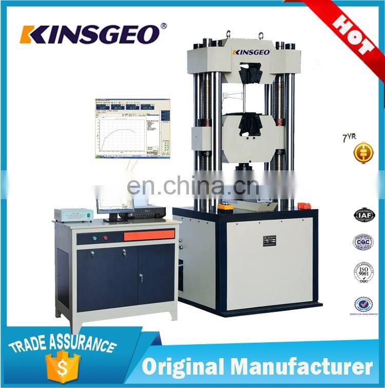 Tensile Compression Bending Strength Hydraulic Testing Machine