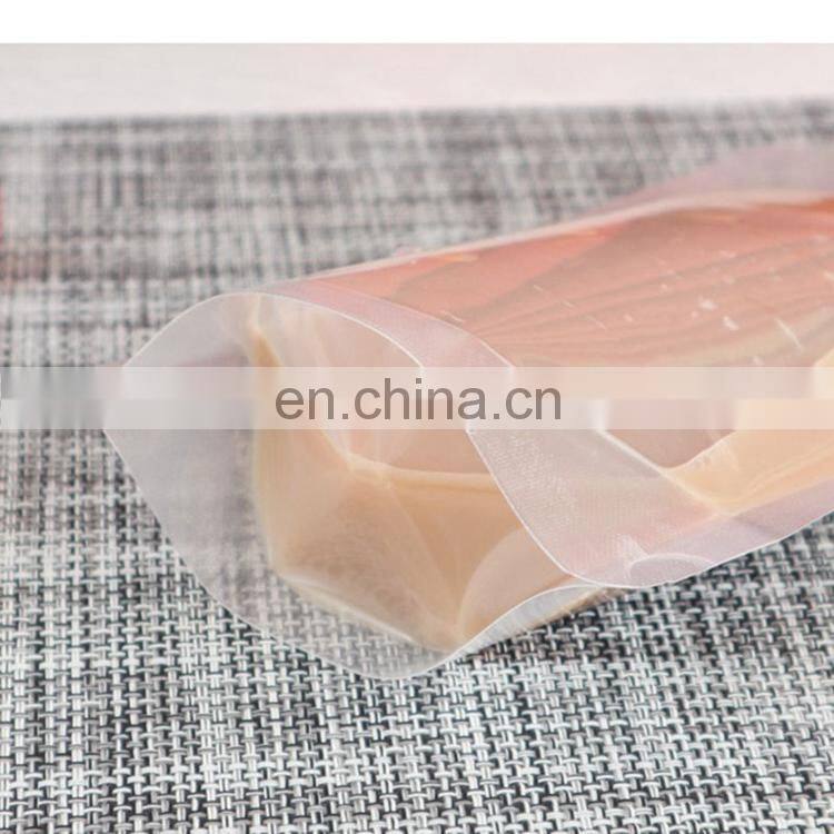 OEM baby food grade packaging reusable spout top stand up pouch with flat bottom