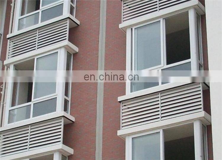 Exclusive double glass hollow core CBM aluminium windows building material house project