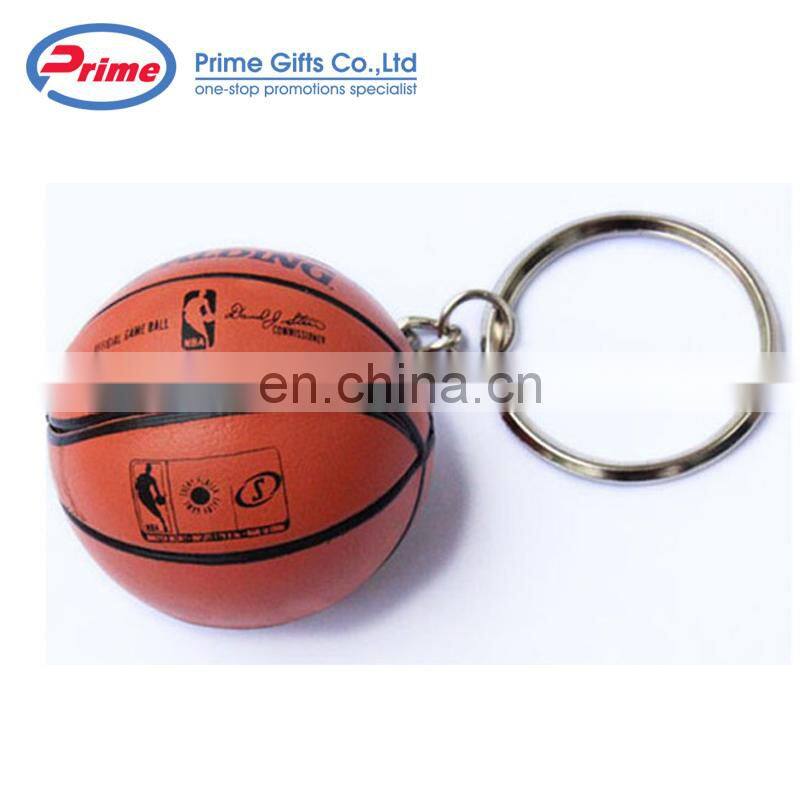 Custom Cute Mini Basketball Keychain for Sale