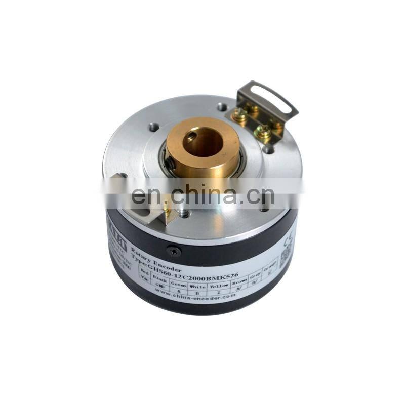 GHH60 15mm hollow incremental NPN encoder 2000PPR