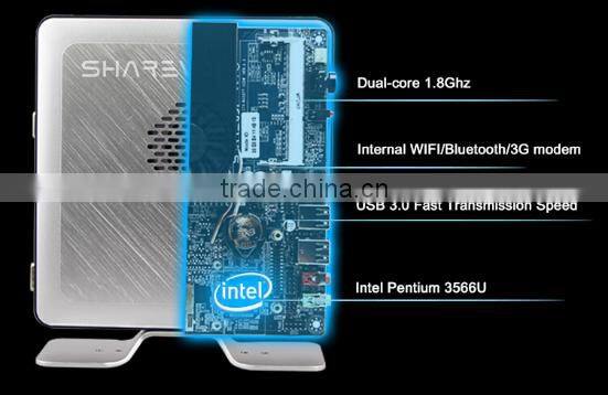 Africa Nigeria university computer 3566U dual core 1.8G support all wins and linux