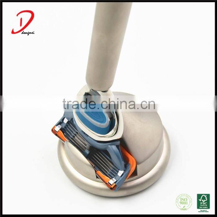 High quality metal handle shaving razor and razor stand