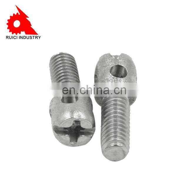 Single hole lead special cross screw m4-m8 for electric meter box