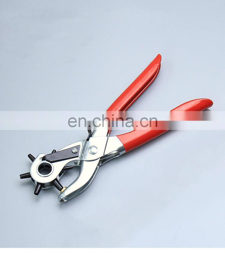 Leather Belt Hole Punch Plier Eyelet Puncher Revolve Sewing Machine Bag Setter Multi-function punch tool