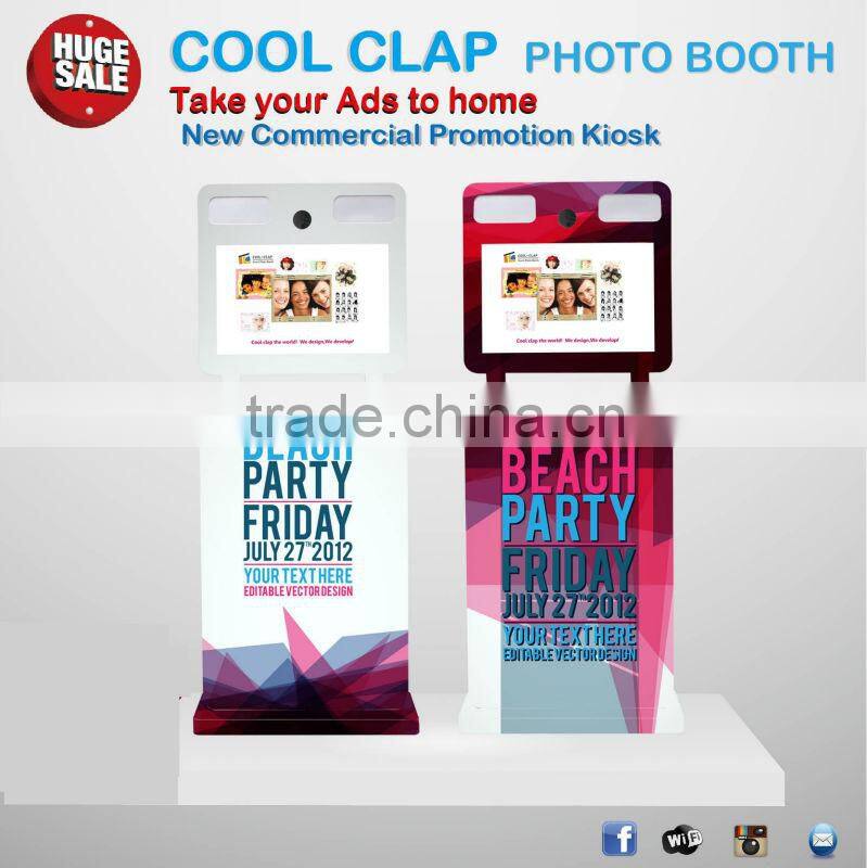 2014 Hottest Portable Ad Photo Booth For Brand Promotion