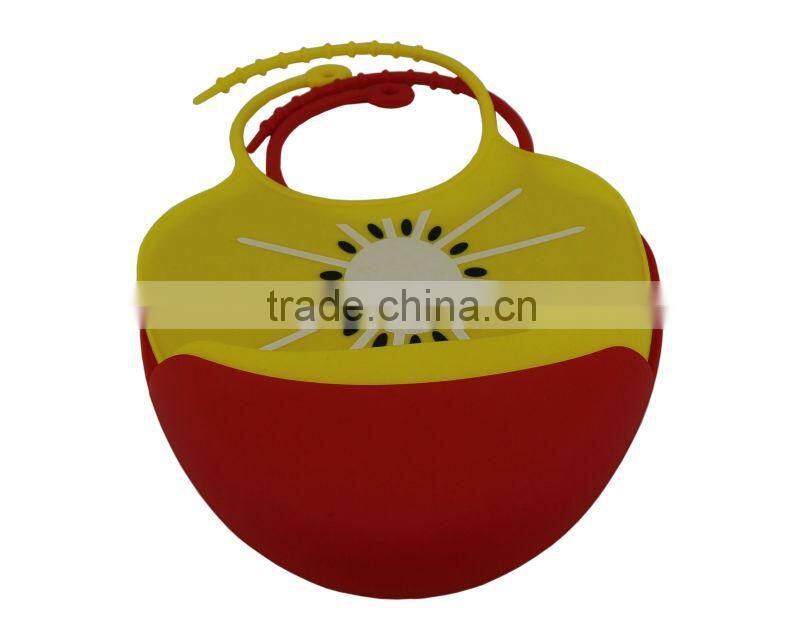 Creative New Style Silicone Baby Bib Manufacturer