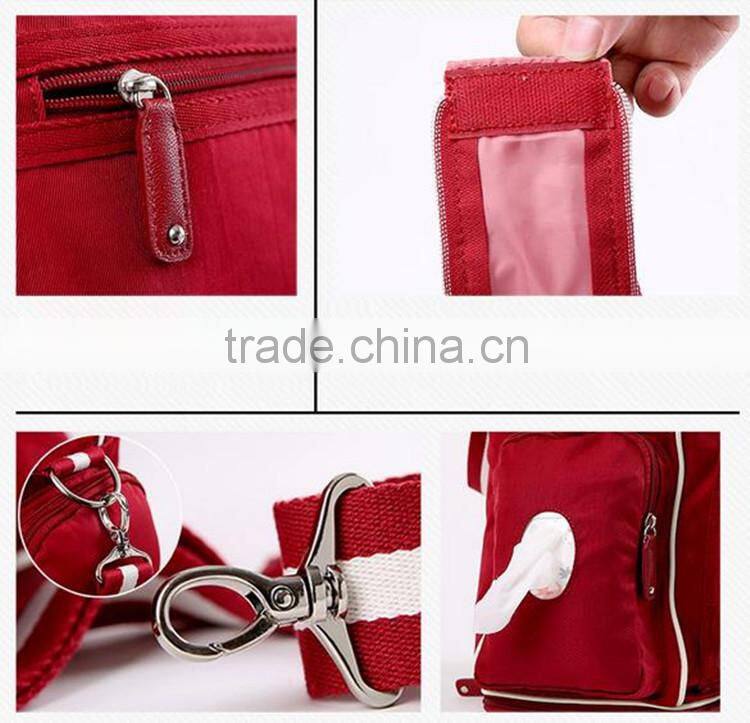 multifunction waterproof nylon mummy bag baby diaper bag