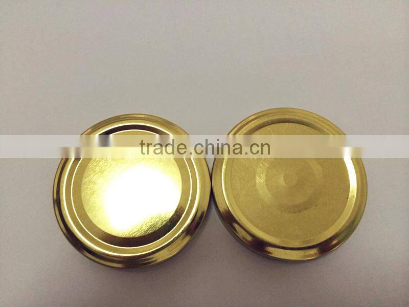 28mm/38mm/43mm/53mm/63mm/70mm/82mm metal lug cap, twist off glass jar lids